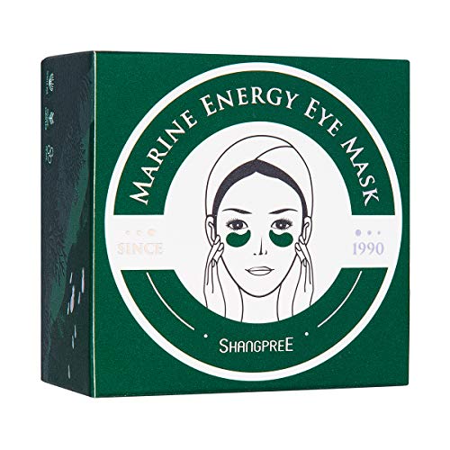 SHANGPREE Eye Mask (30 pair｜60 masks), under eye patches, Premium Korean Skin Care (Marine Energy)